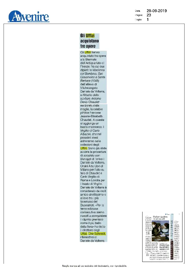 rassegna stampa orsini