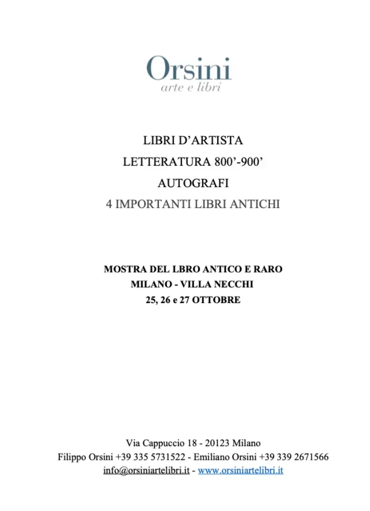 catalogo orsini