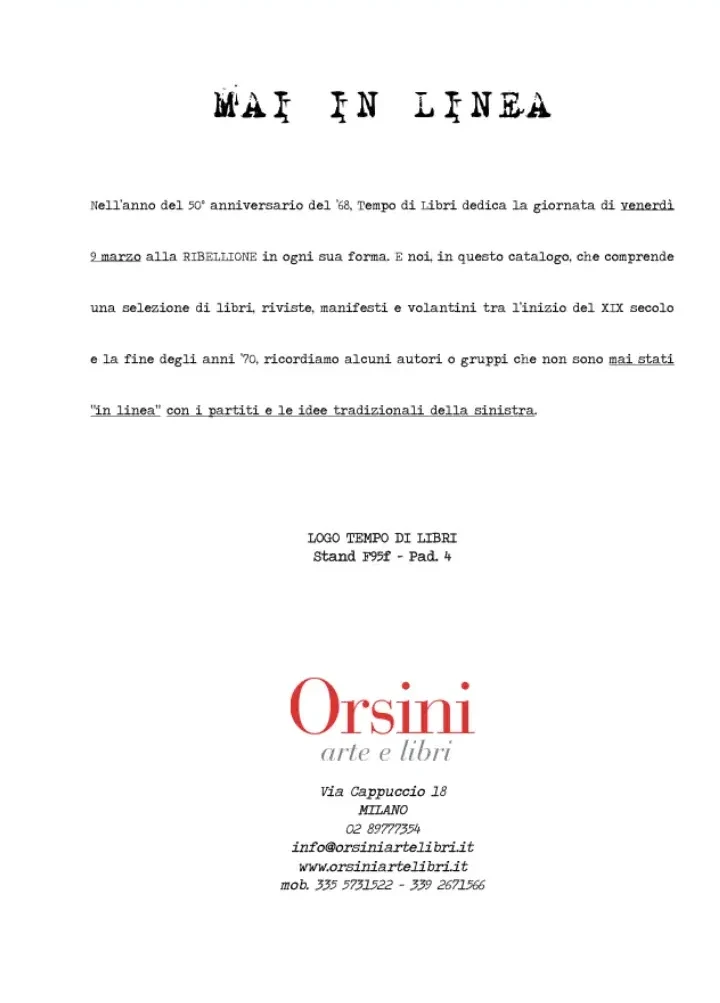 catalogo orsini