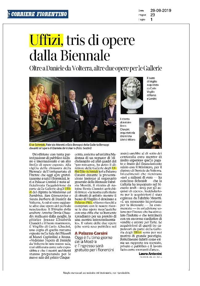 rassegna stampa orsini
